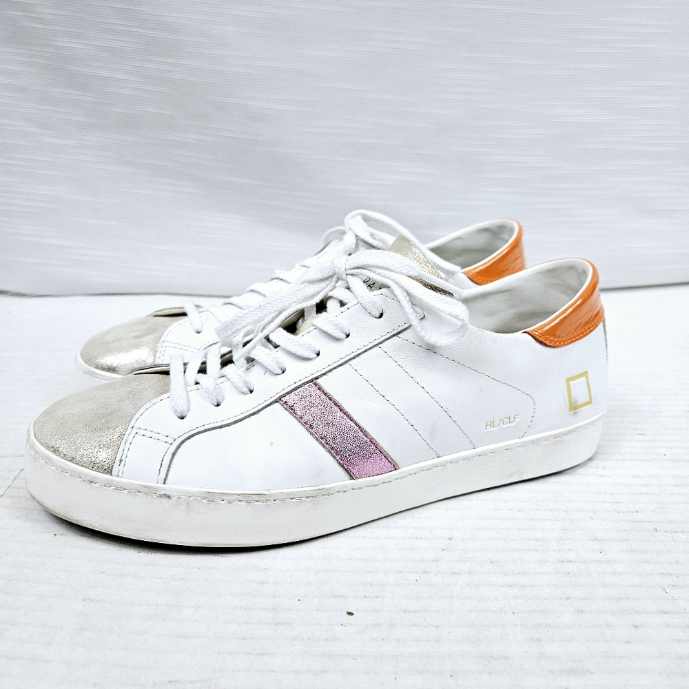 D.A.T.E. Hill Low Calf Sneaker size 8.5